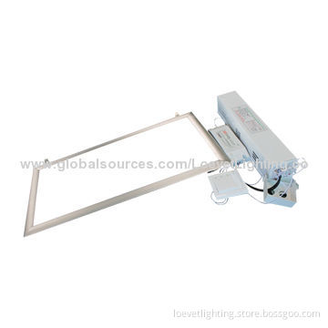 LED emergency light panel, aluminum housing, CE/RoHS/FCC/UL Marked